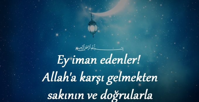 YALAN KİŞİYİ GÜNAHA, GÜNAH DA CEHENNEME SÜRÜKLER
