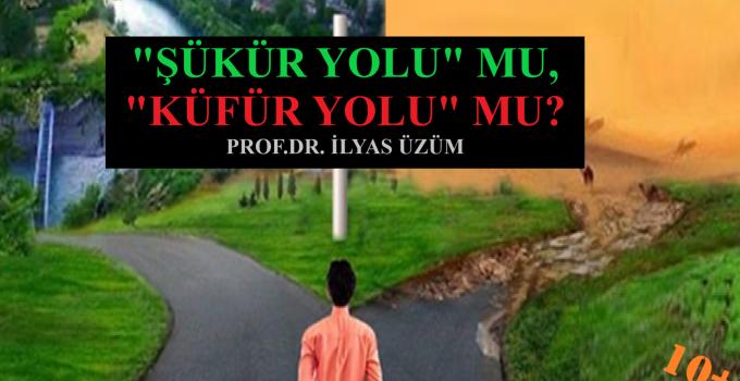 “ŞÜKÜR YOLU” MU, “KÜFÜR YOLU” MU? | PROF.DR. İLYAS ÜZÜM