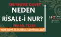 NEDEN RİSALE-İ NUR