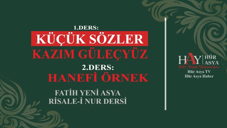 KÜÇÜK SÖZLER / KAZIM GÜLEÇYÜZ