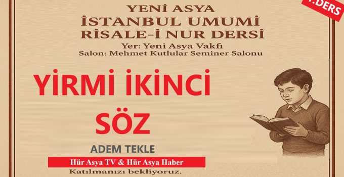 22. SÖZ / ADEM TEKLE