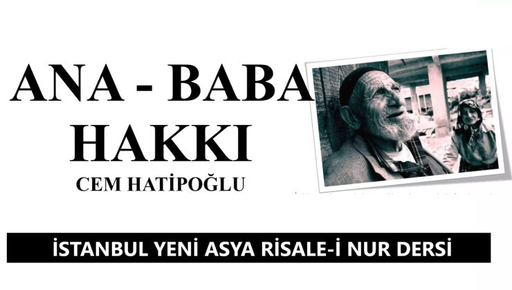 ANA – BABA HAKKI