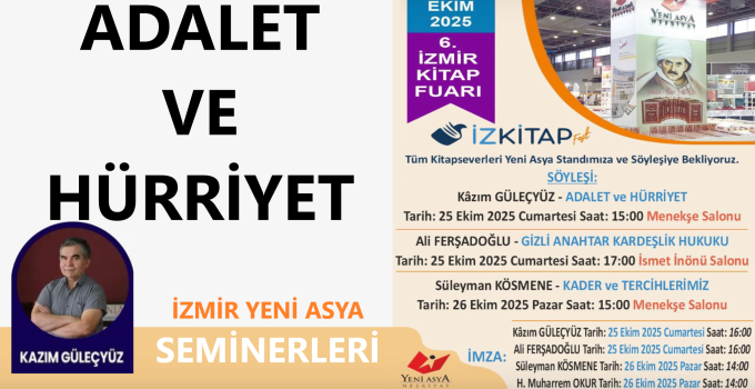 ADALET VE HÜRRİYET / KAZIM GÜLEÇYÜZ