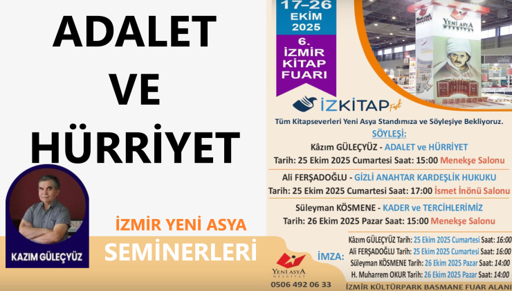 ADALET VE HÜRRİYET / KAZIM GÜLEÇYÜZ