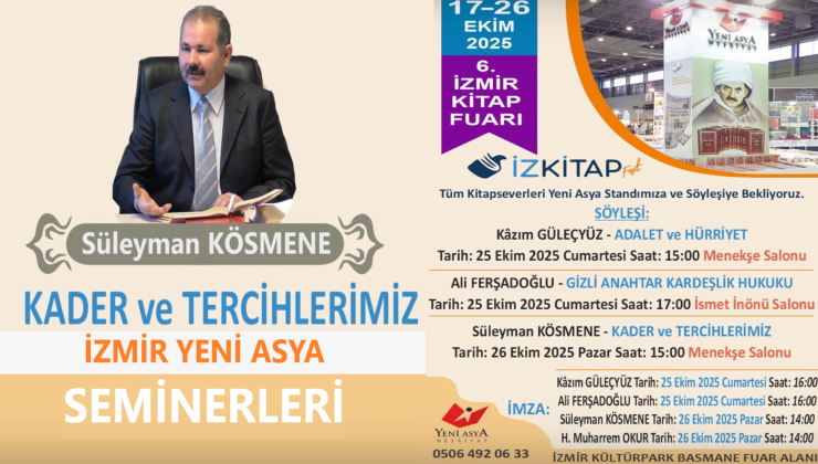 KADER VE TERCİHLERİMİZ / SÜLEYMAN KÖSMENE