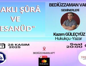 “HAKLI ŞÛRÂ VE TESANÜD” / KAZIM GÜLEÇYÜZ (Hukukçu – Yazar)