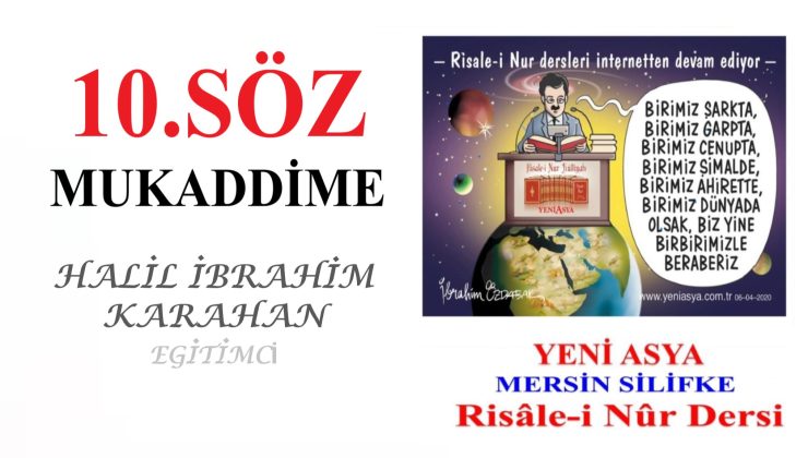10. SÖZ – MUKADDİME
