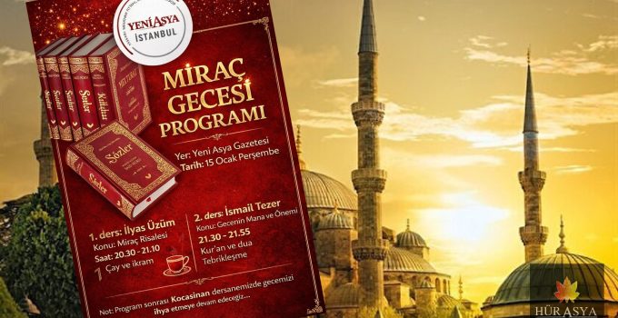 MİRAÇ GECESİ ÖZEL YAYIN