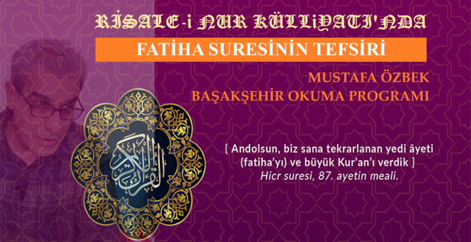 RİSALE-İ NUR’DA FATİHA TEFSİRİ