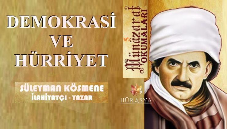 DEMOKRASİ VE HÜRRİYET | MÜNAZARAT OKUMALARI-5