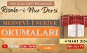 MESNEVÎ-İ NURİYE – MÜZAKERELİ RİSALE-İ NUR OKUMALARI