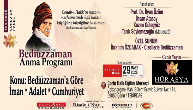 BEDİÜZZAMAN’A GÖRE İMAN, ADALET, CUMHURİYET | BEDİÜZZAMAN HAFTASI | PANEL