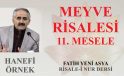 MEYVE RİSALESİ 11. MESELE / HANEFİ ÖRNEK