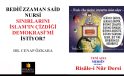 BEDİÜZZAMAN SAİD NURSİ SINIRLARINI İSLAM’IN ÇİZDİĞİ DEMOKRASİ Mİ İSTİYOR? / DR. CENAP ÖZKARA