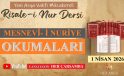 MESNEVİ-İ NURİYE OKUMALARI / MÜZAKERELİ RİSALE-İ NUR DERSİ