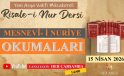 MÜZAKERELİ RİSALE-İ NUR OKUMALARI
