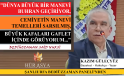 “DÜNYA BÜYÜK BİR MANEVİ BUHRAN GEÇİRİYOR, CEMİYETİN MANEVİ TEMELLERİ SARSILMIŞ…”