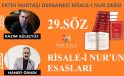 KAZIM GÜLEÇYÜZ – 29.SÖZ & RİSALE-İ NUR’UN ESASLARI – HANEFİ ÖRNEK