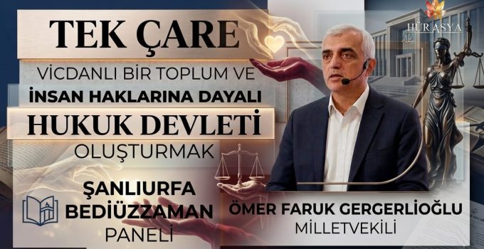 TEK ÇARE VİCDANLI BİR TOPLUM VE İNSAN HAKLARINA DAYALI HUKUK DEVLETİ OLUŞTURMAK