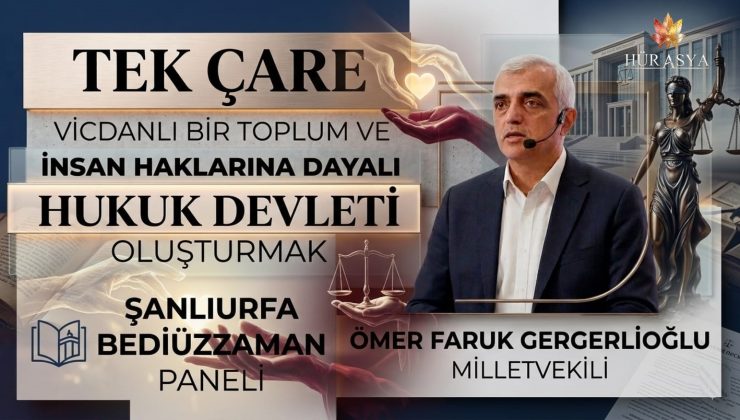 TEK ÇARE VİCDANLI BİR TOPLUM VE İNSAN HAKLARINA DAYALI HUKUK DEVLETİ OLUŞTURMAK