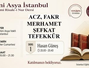 ACZ, FAKR, ŞEFKAT, MERHAMET VE TEFEKKÜR